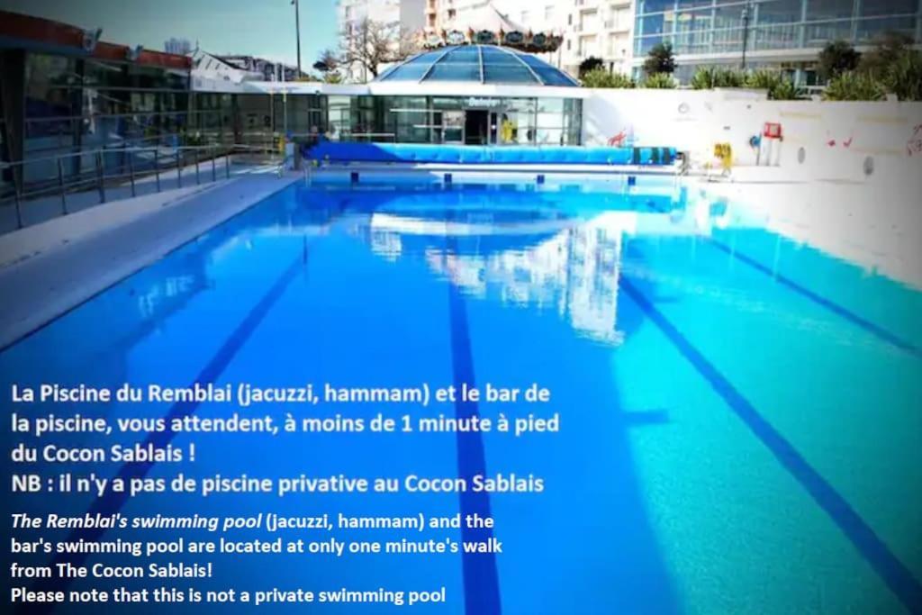 Le Sunny Duplex Hypercentre La Plage A 2 Pas ! เลส์ซาบล์-โดล็อนน์ ภายนอก รูปภาพ